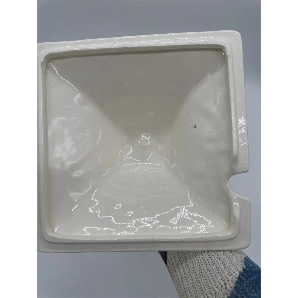 Vintage Mason's  FRIARSWOOD  Ironstone SQUARE SOUP TUREEN Large